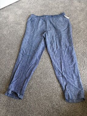 Old Navy linen blend pants